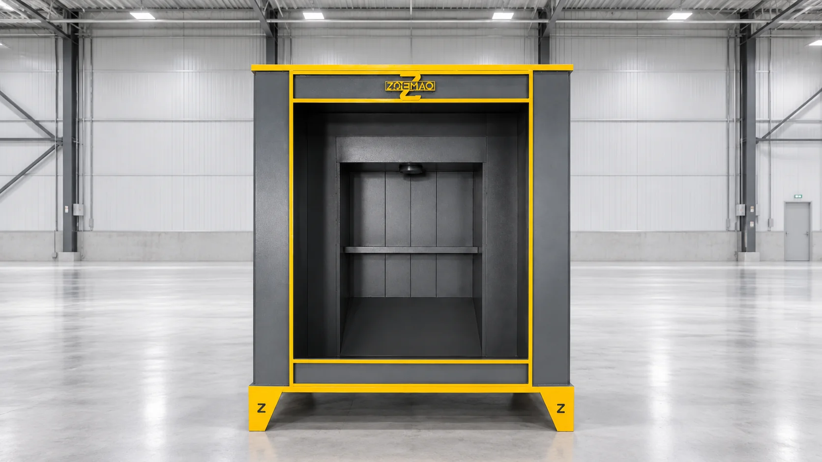 Cabine Zoemaq tipo frontal para pintura eletrostática